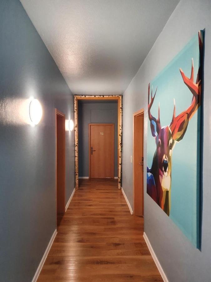 Garni Hotel Biebertal Am Milseburgradweg Хофбибер Экстерьер фото
